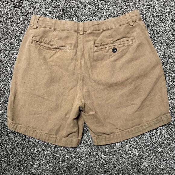 Banana Republic Shorts Women’s 30 Linen Blend‎ Brown 30x6 - Picture 3 of 7